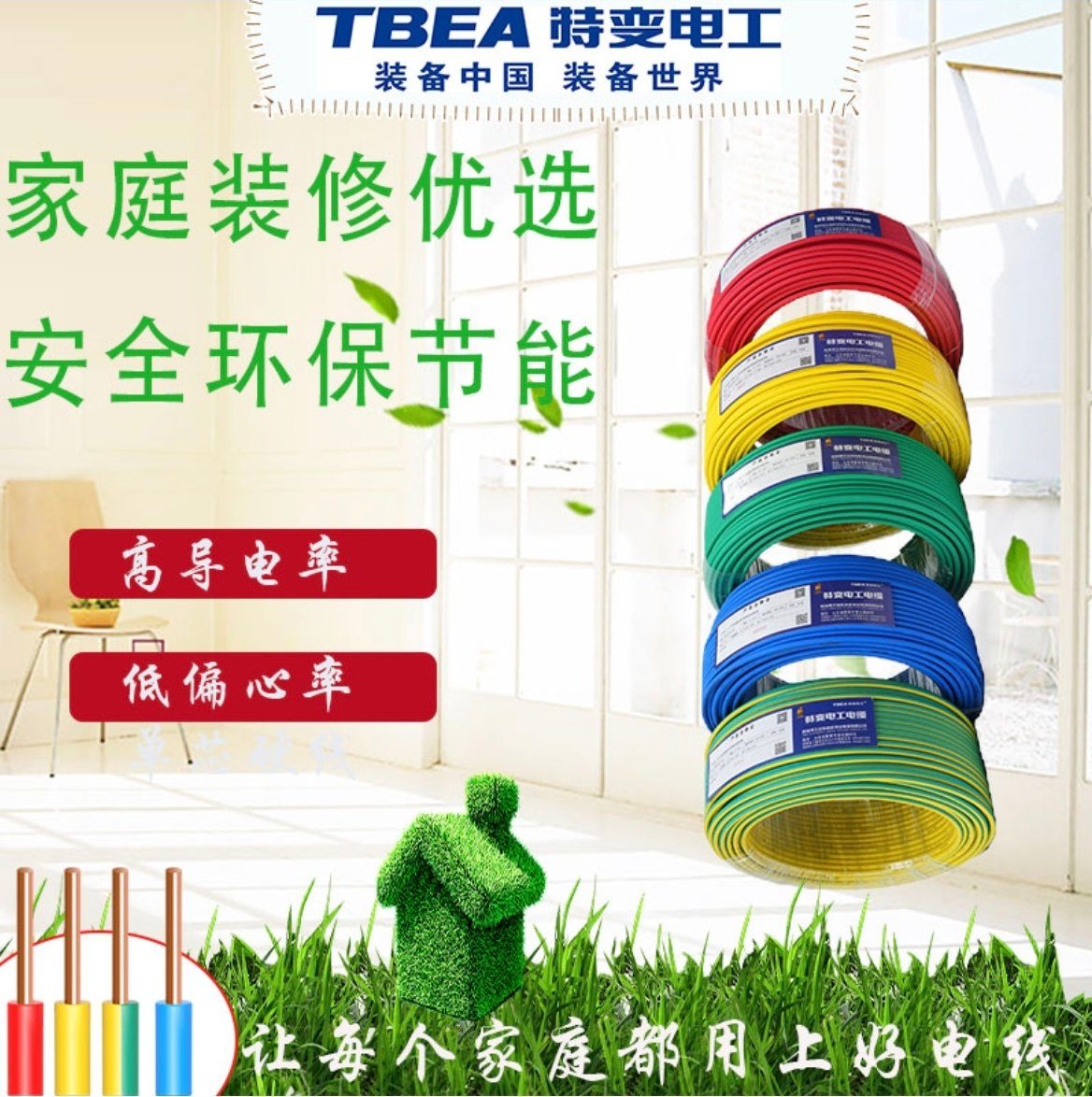 低烟无卤电线